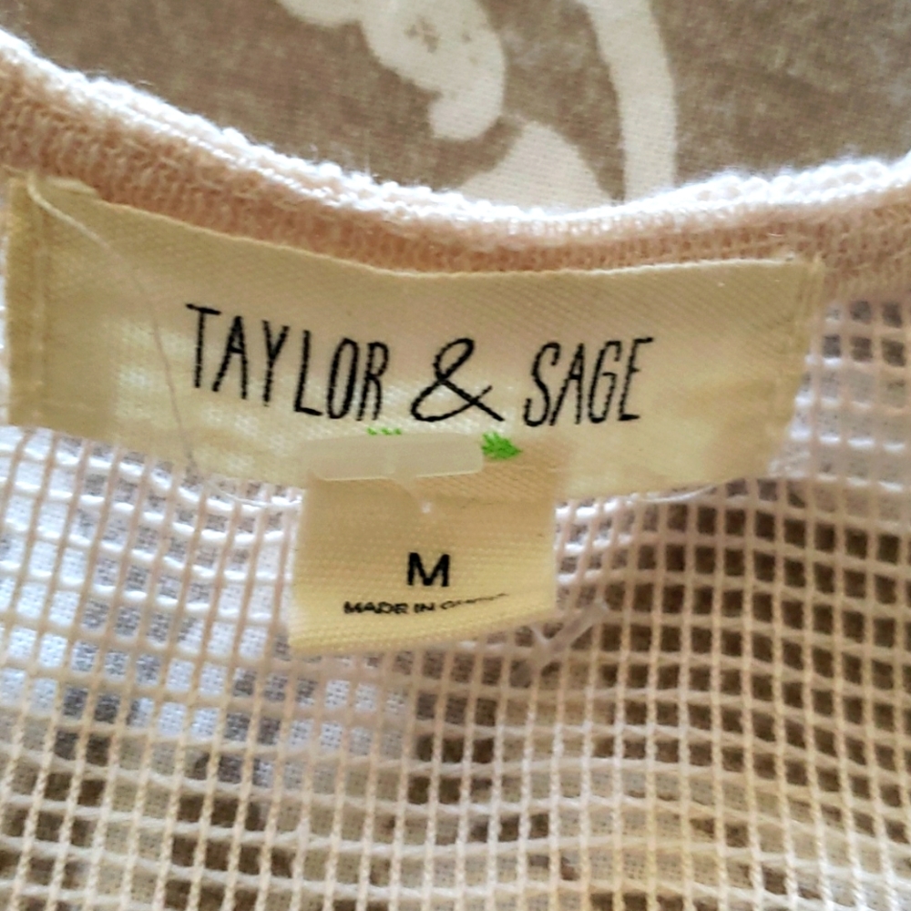 Taylor And Sage Boho Peasant Smocked Empire Waist… - image 8